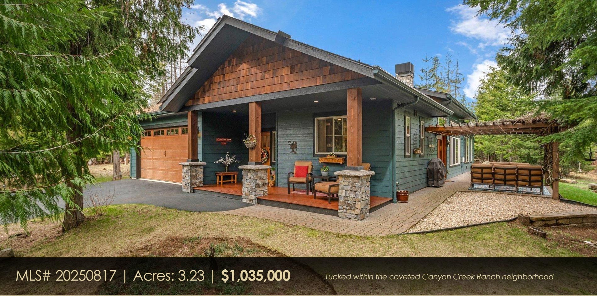 Tucked within the coveted Canyon Creek Ranch neighborhood
