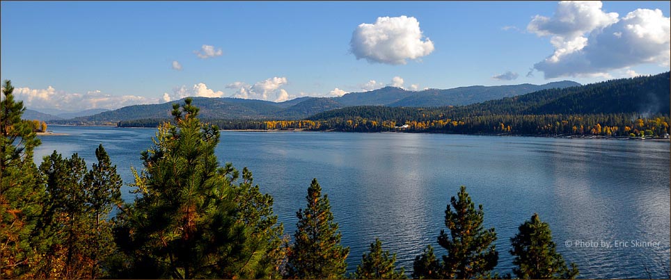 Pend Oreille River in Priest River, Idaho