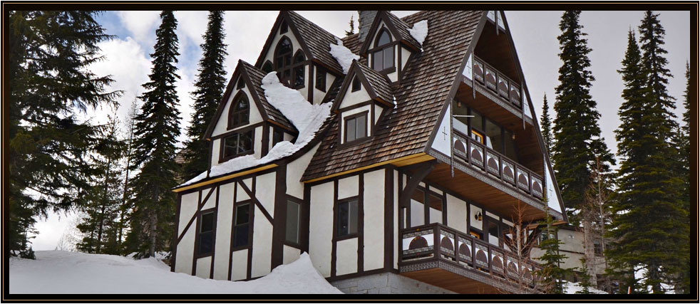 Old World architecture, unsurpassed craftsmanship Ski Home