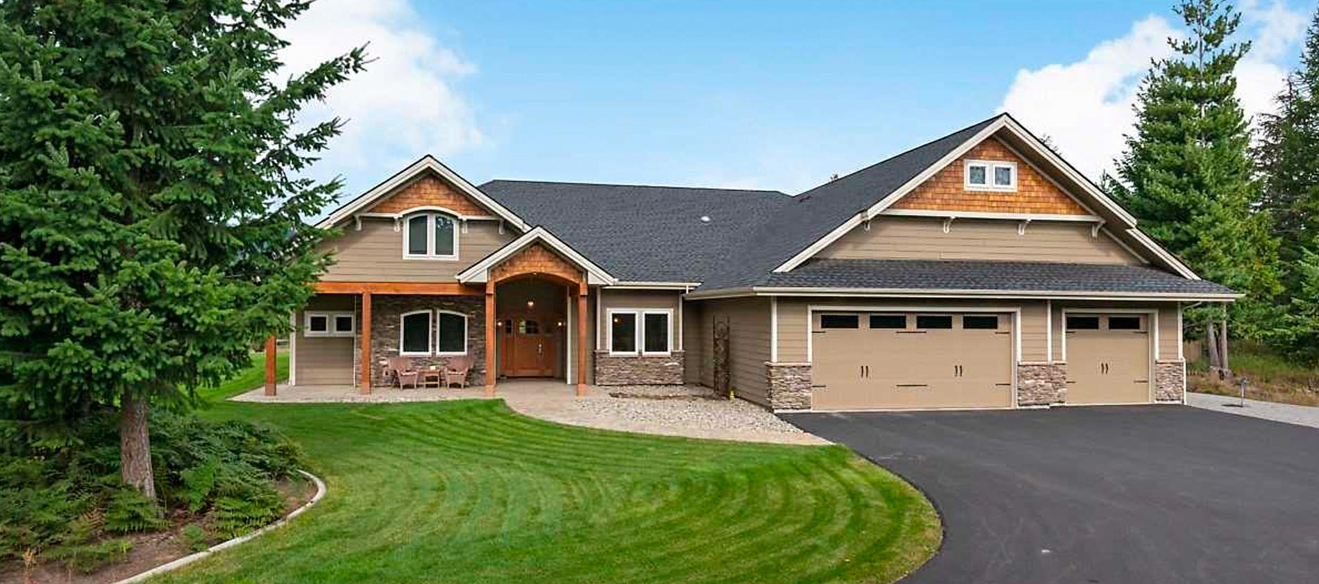 Home on 5 acres in Gated Community of Meadows at Fall Creek Naples, Idaho