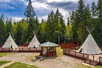 Second Childern's Camp Tee Pees