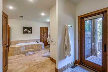 Door to Hottub