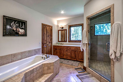 Master Tub and Shower