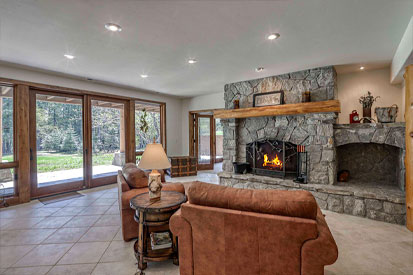 Downstairs Living Area