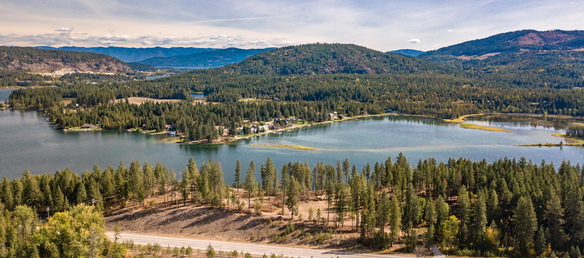 Two adjacent River View properties on the Pend Oreille River for sale