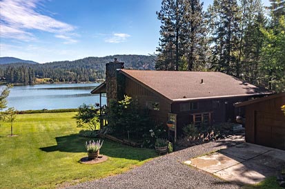 Home and Waterfront View