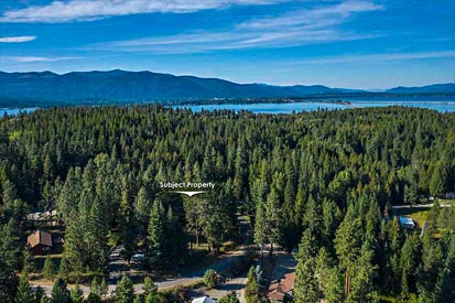 Home to lake Pend Oreille