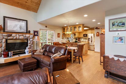 Living Room Kitchen