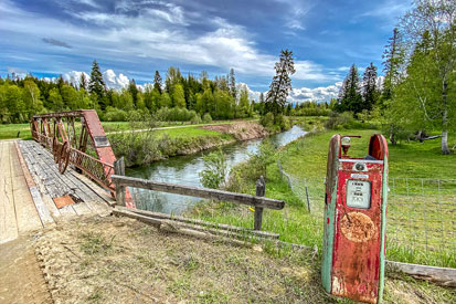 Historical Bridge over Grouse Creek