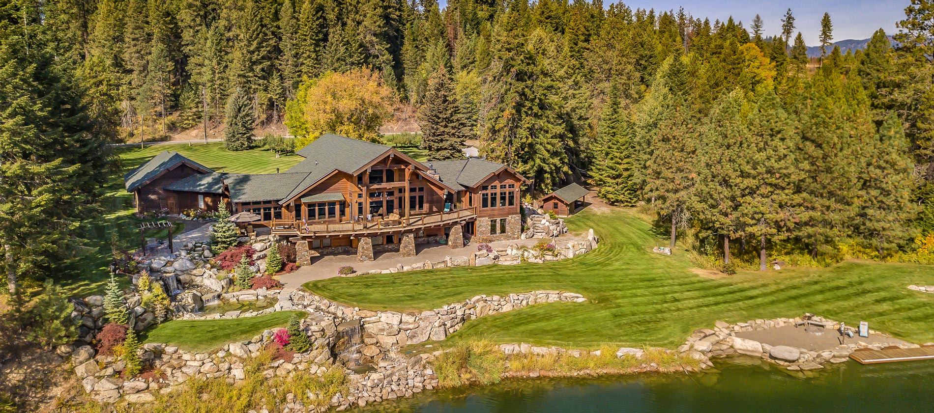 Priest River Gem, 3.74 acre Waterfront Estate