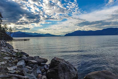 Over 3000 feet of frontage on Lake Pend Oreille