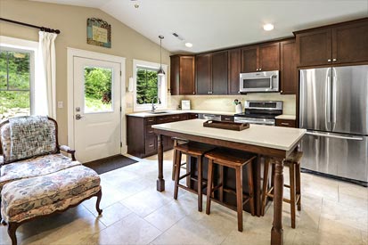 Guest House Kitchen Living