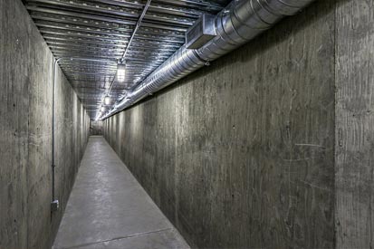 Concrete Escape Tunnel
