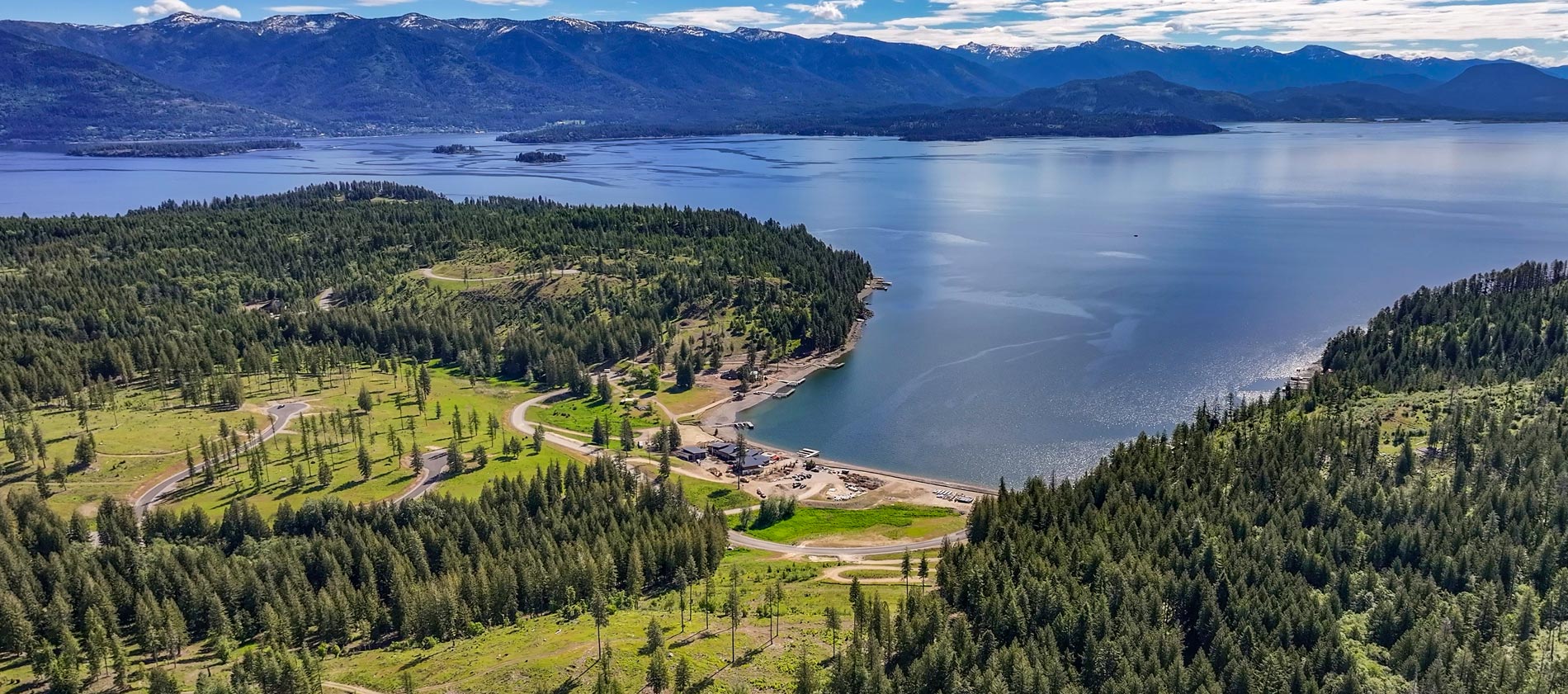 Camp Bay Estate 407 Acres and over 3000 feet of waterfront on Lake Pend Oreille