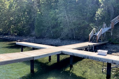 dedicated boat slip