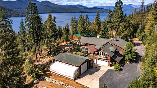 Priest Lake View Home