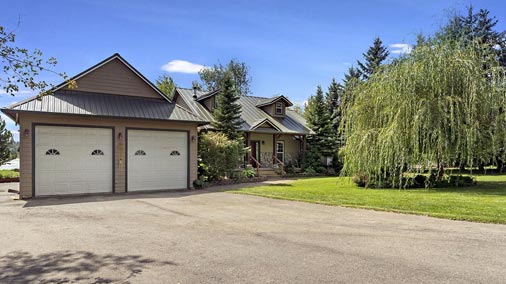 Incredible waterfront home on the Pend Oreille River with separate guest apartment