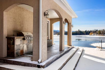 Outdoor Cooking Area