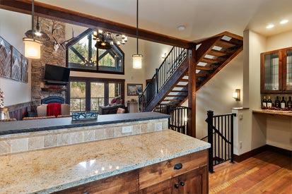 Kitchen to Living