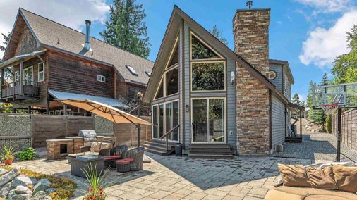 four-season lakefront estate on the Pend Oreille